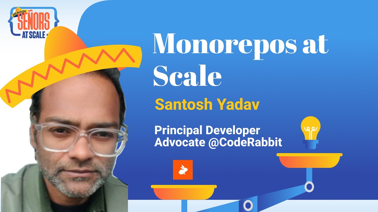 Monorepos at Scale with Santosh Yadav | Nx, Module Federation, AI Code Review