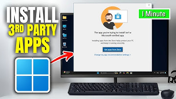 How to install 3rd party apps in Windows 11 | Full Guide