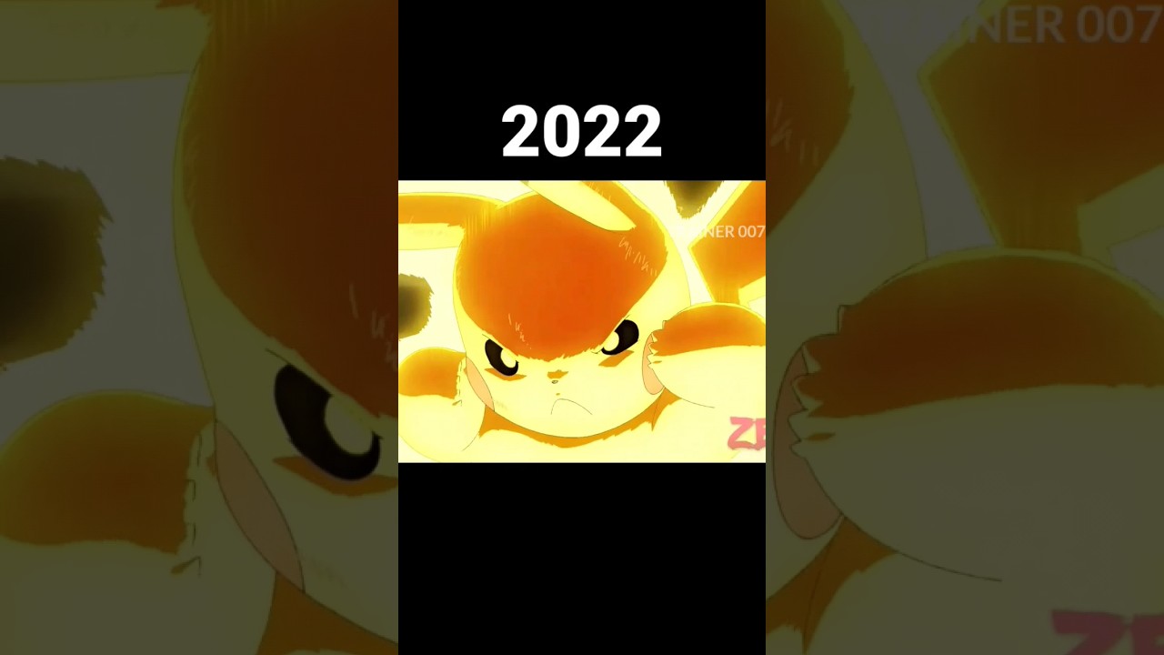 EVOLUTION OF ASH PIKACHU | 1997-2023 