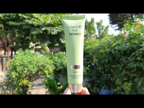 Lakme 9to5 naturale CC cream with pure aelovera spf30 pa++ review | CC CREAM for summer monsoon |