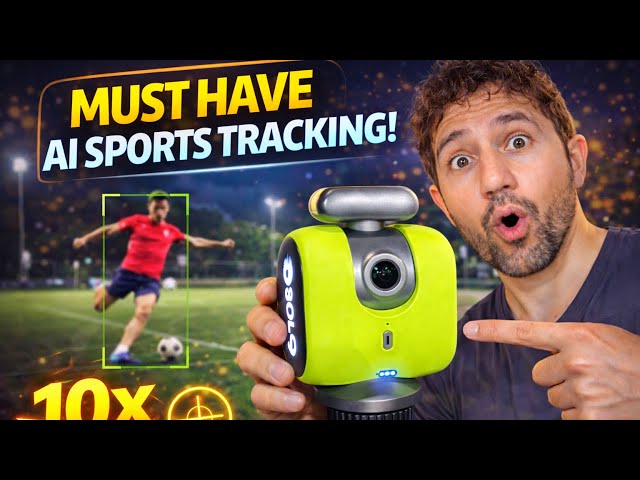This Solo AI Camera Tracks Sports Automatically (XbotGo Chameleon