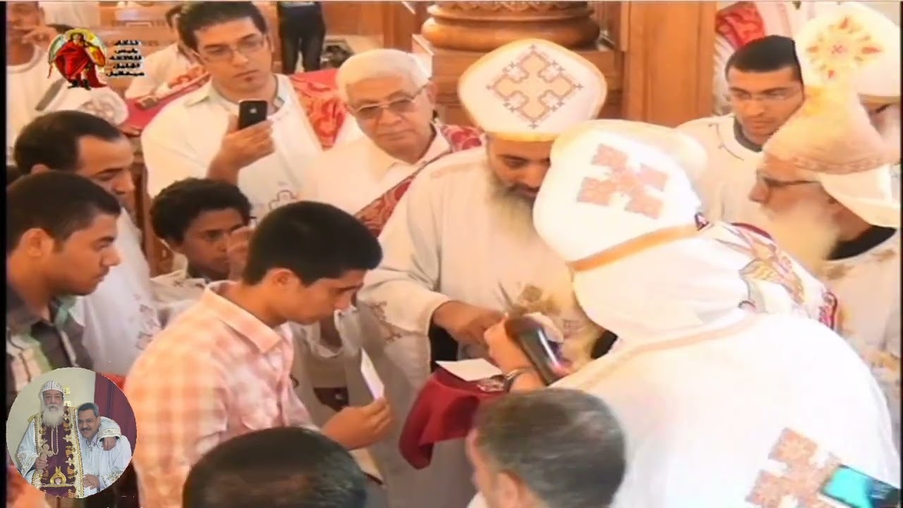 رسامة شمامسة بدرجة الاناغنوسيتس 19/6/2014 بيد مثلث الرحمات/ الانبا هدرا مطران اسوان