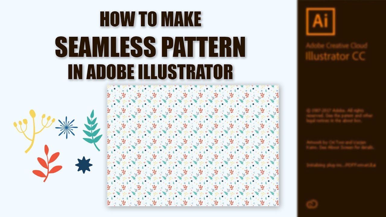 How to Make Seamless Pattern in Adobe Illustrator - Bahasa Melayu - YouTube