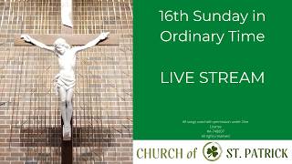 Sixteenth Sunday in Ordinary Time - July 19th, 2026
