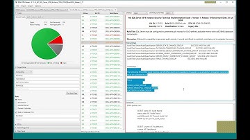 ASSET   SQL Vulnerability Scan Demonstration