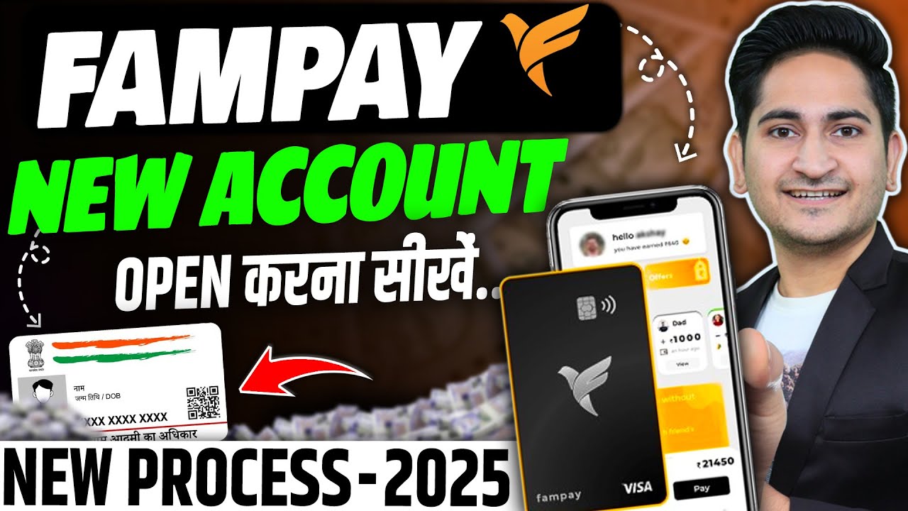 Fampay Account Kaise Banaye, How To Open Fampay Account, Fampay Account Create, Famapp Account 2025