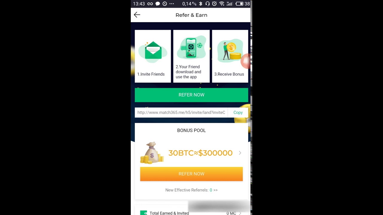 How to invite friends to Match365?