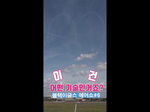 #shorts #블랙이글스 #에어쇼기술 #6탄