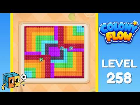 Colony Flow Level 258 Walkthrough Solution