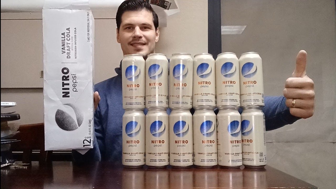 Ванильный напиток Nitro Pepsi ПРОДАН за 160,00 долларов + 29,95 долларов за доставку! Упаковка из...