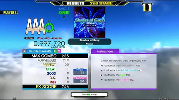 [SM5/DDR A] Shades of Grey Expert Mode Great Full Combo AAA