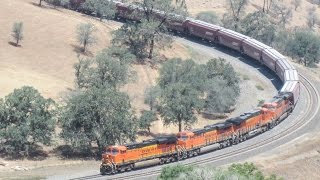 Tehachapi Trip Day 3 4/30/2015 Featuring UP BNSF AT&SF