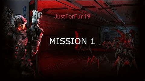 [Alien Shooter 2 Objects Extended] MISSION 1 Edited