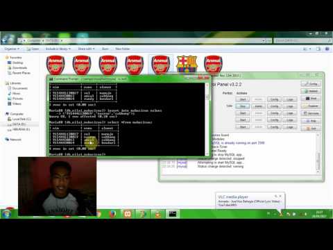 cara mengedit,menambahkan dan menghapus record database pada cmd