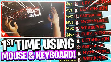 xProMvz First Time Using Mouse And Keyboard On Black Ops 4..