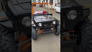 Gasoline 5-seater jeep #GoKart #Jeep. #gokart#offroqde#superkart#superkart#viral