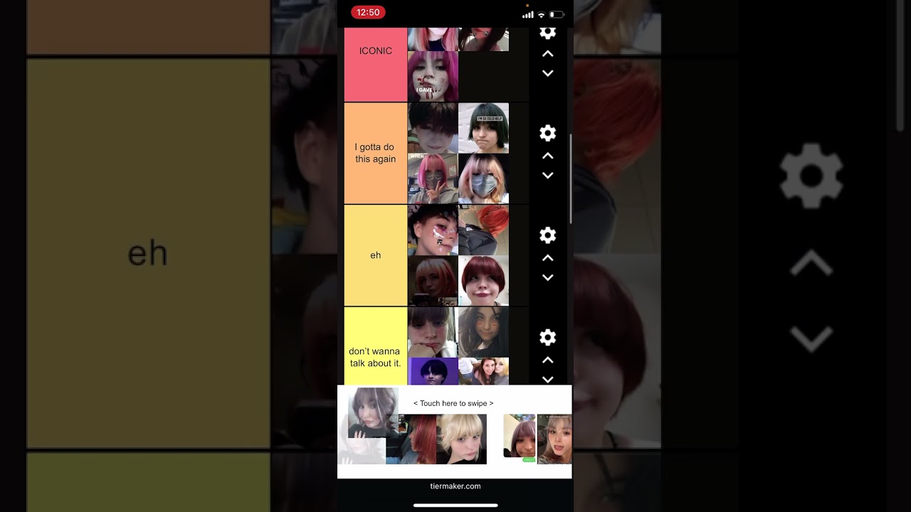 Rating my hair colors from middle school to now !