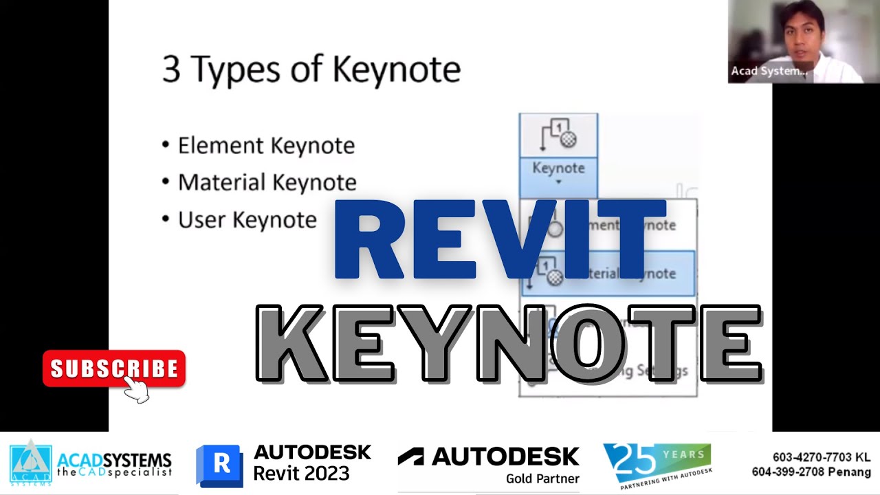 Keynotes in Revit YouTube
