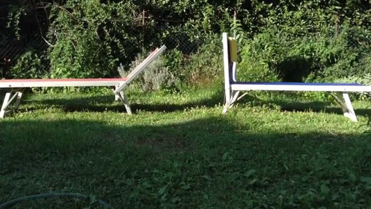 lettino cambiangolo 20 posizioni con e senza corda e leva a maniglia vs classico 2 pose