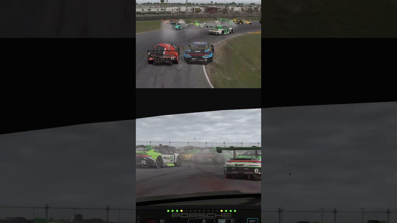 Giga (Lucky) Race Start at Daytona 👀
