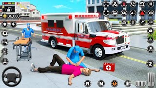 Rescue Ambulance Vegan Game 3D-City Hospital Ambulance game || Android gameplay screenshot 5