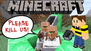Minecraft: Annoying Cart Troll Machine (Easy Peasy Build)