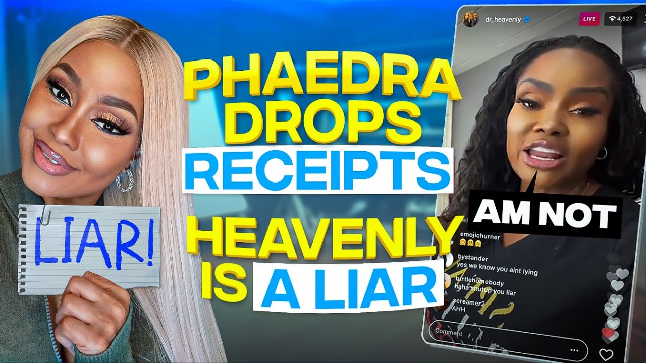 Phaedra Parks Married To Medicine DROPS Receipts PROVING Dr. Heavenly is a LIAR! RECEIPTS DROPPED