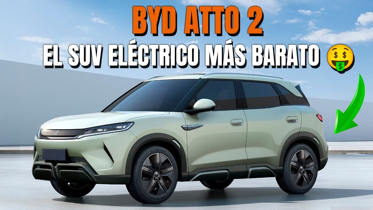 BYD ATTO 2: el SUV eléctrico más BARATO 🤑