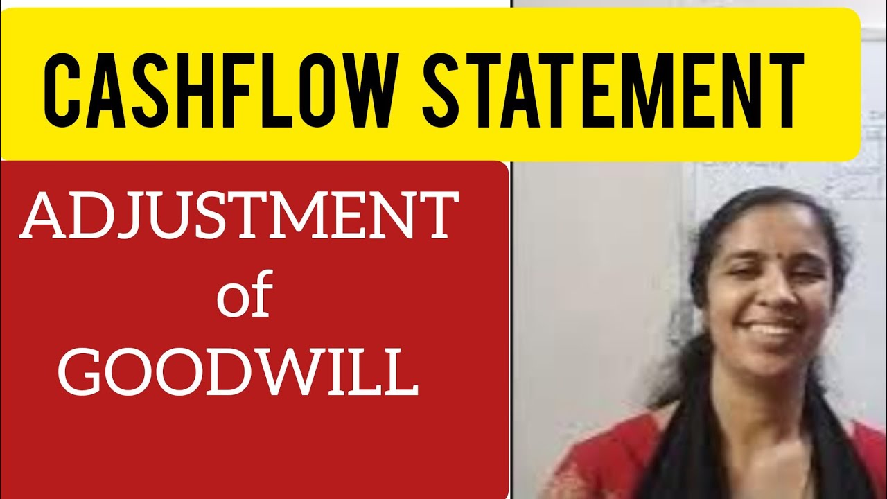ADJUSTMENT FOR GOODWILL YouTube