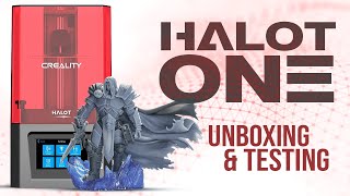 Creality HALOT-ONE CL-60 Resin 3D Printer: Unboxing & Testing