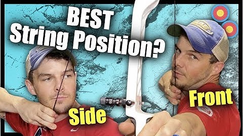 Where is the BEST Place to Place Your String at Anchor | Is Side or Front Anchor is Best for Recurve
