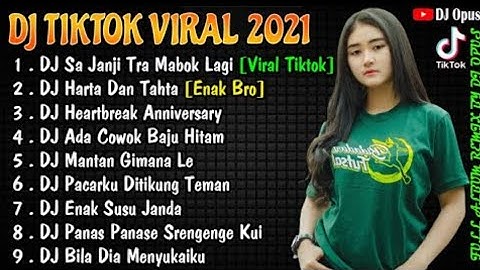 DJ TIK TOK TERBARU 2021 - DJ SA JANJI TRA MABUK LAGI FULL BASS TIK TOK VIRAL REMIX TERBARU