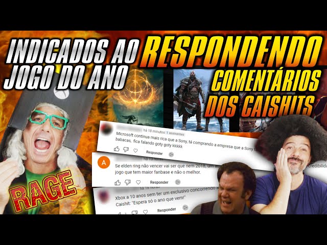 Acabou indicados, eu sou GoTY 2022 Você está errado Kratos