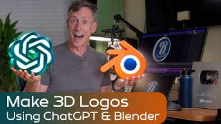 Make 3D Logos for Final Cut Pro using ChatGPT & Blender