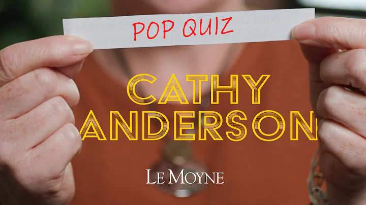 Pop Quiz Featuring Cathy Anderson