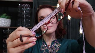 ASMR Face Measuring and Fitting for Glasses - Soft Speaking screenshot 5