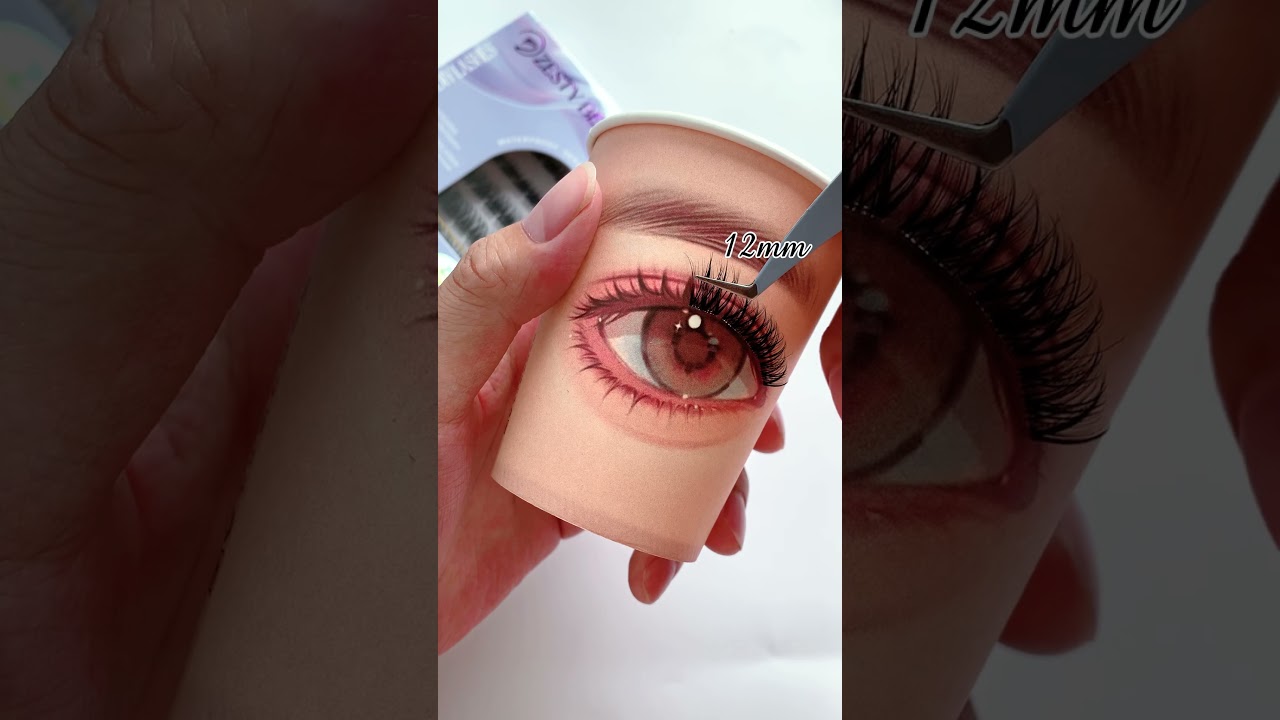 ZestyBeauty [ NO GLUE ] Self-Adhesive DIY Lashes。✅ Natural-looking 