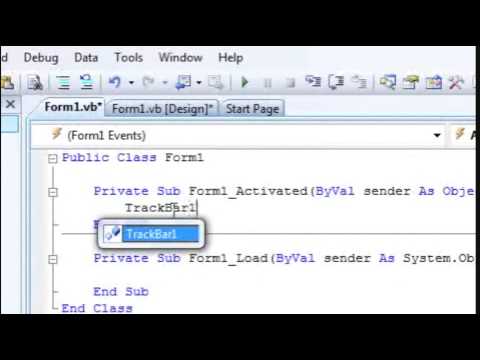 Microsoft™ Visual Basic 2008 - Transparent Form