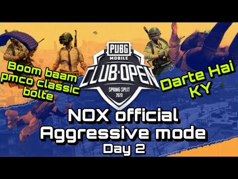 NOX official pmco day 2 gameplay ,full boom baam , jisne hacker bola uska chadarmoad🤬,NOXKinGAnKiT