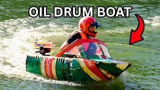Last Drive Before It Becomes A Jet Boat! - Oil Drum Boat