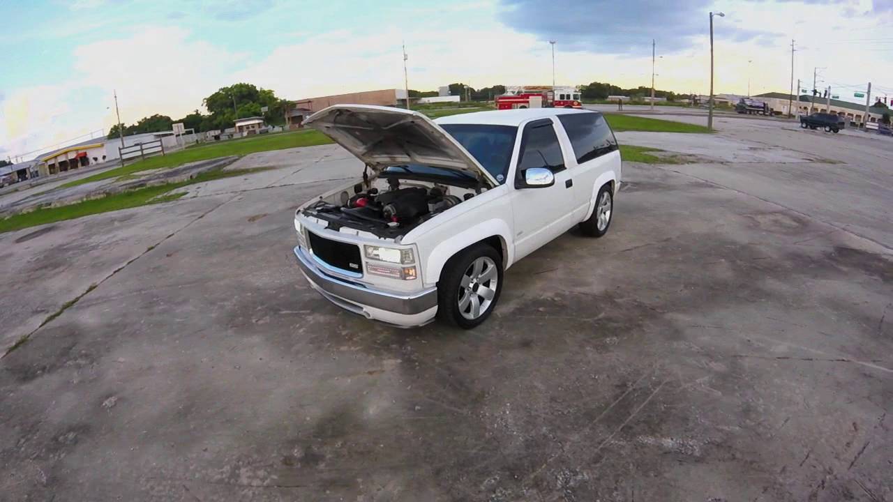 Ls Swapped 4x4 Chevy 2dr Tahoe Youtube