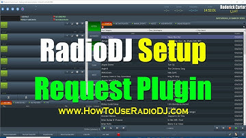 RadioDJ Request Plugin Setup