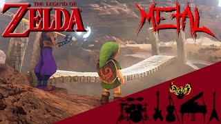 Video thumbnail of "The Legend of Zelda - Gerudo Valley 【Intense Symphonic Metal Cover】"