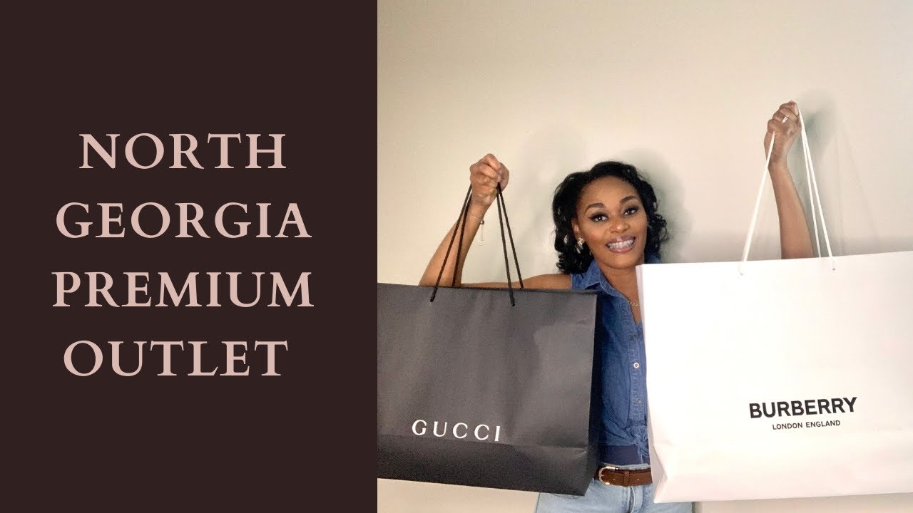 North Georgia Premium Outlet- Gucci and Burberry Haul - YouTube