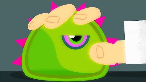 ЛИЗУН ГЛАЗАСТИК съел все вокруг ЧАСТЬ#1 игра Mutant Blobs Attack на канале Мистер Игрушкин