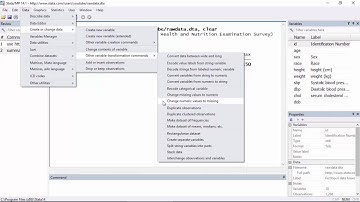 Data management: How to convert missing value codes to missing values