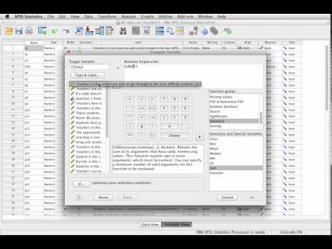 Wideo: Jak utworzyć zmienną w SPSS?