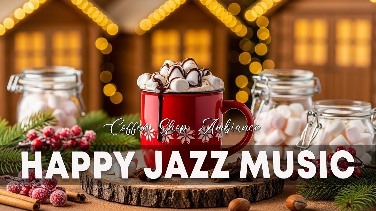 Happy Jazz Music ~ Coffee Shop Ambiance & Sweet Bossa Nova Piano for Start the Morning.