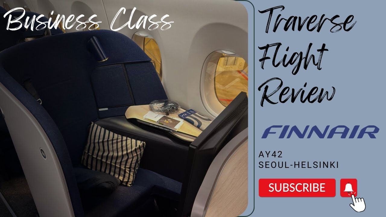 Finnair A350 Business Class Review Seoul - Helsinki