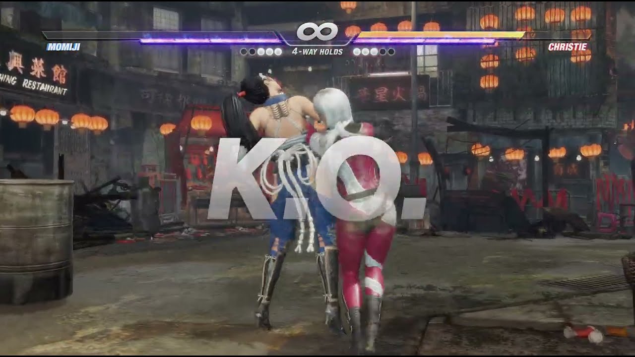 DEAD OR ALIVE 6 Momiji vs Christie